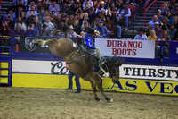NFR RD Two (2555) Saddle Bronc , Ryder Wright, Archie, Five Star