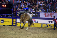 NFR RD Two (2557) Saddle Bronc , Ryder Wright, Archie, Five Star