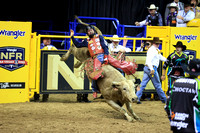 Round 4 Bull Riding (3369)  Josh Frost, Big Poison, Cowtown