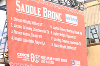 Saddle Bronc Riding Top 8