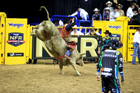 Round 4 Bull Riding (3373)  Josh Frost, Big Poison, Cowtown