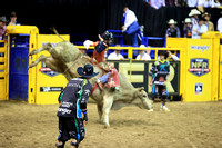 Round 4 Bull Riding (3384)  Josh Frost, Big Poison, Cowtown