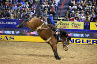 NFR RD Ten (3238) Saddle Bronc, Wyatt Casper, Black Tie, Sankey