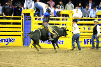 Round 4 Bull Riding (2880)  Trey Holston, Wing and Barrel, Rosser