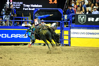 Round 4 Bull Riding (2887)  Trey Holston, Wing and Barrel, Rosser