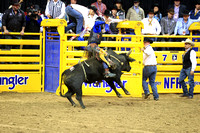 Round 4 Bull Riding (2881)  Trey Holston, Wing and Barrel, Rosser