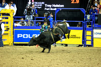 Round 4 Bull Riding (2886)  Trey Holston, Wing and Barrel, Rosser