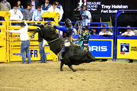 Round 4 Bull Riding (2884)  Trey Holston, Wing and Barrel, Rosser