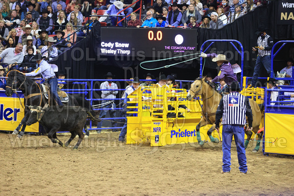 RD Six (1117) Team Roping, Cody Snow, Wesley Thorp