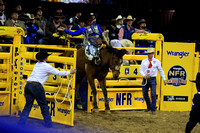 NFR RD ONE (2850) Saddle Bronc , Spencer Wright, Record Rack's Rage, Beutler and Son