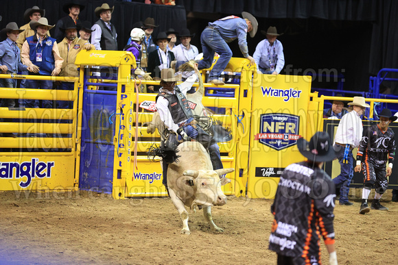 Round 2 Bull Riding (976)  Cole Fischer, Blanco Dice, Western