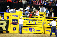 Round 3 Bull Riding (2814) Cole Fischer, Silver Bullet, Big Rafter