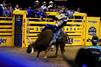 NFR RD Two (4842) Bull Riding , Clayton Sellars, A-Team, Universal
