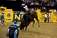 NFR RD Two (4828) Bull Riding , Clayton Sellars, A-Team, Universal