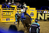 NFR RD Two (4837) Bull Riding , Clayton Sellars, A-Team, Universal