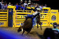 NFR RD Two (4841) Bull Riding , Clayton Sellars, A-Team, Universal
