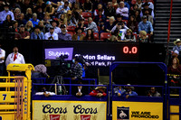 NFR RD Two (4847) Bull Riding , Clayton Sellars, A-Team, Universal