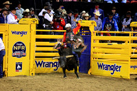 NFR RD ONE (5767) Bull Riding , Shane Proctor, Gangster, Western