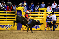 NFR RD ONE (5779) Bull Riding , Shane Proctor, Gangster, Western