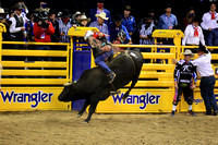 NFR RD ONE (5774) Bull Riding , Shane Proctor, Gangster, Western
