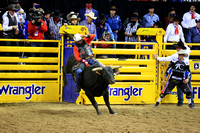 NFR RD ONE (5772) Bull Riding , Shane Proctor, Gangster, Western