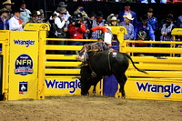 NFR RD ONE (5768) Bull Riding , Shane Proctor, Gangster, Western