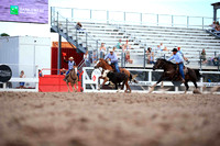 Cheyenne Steer Wrestling Tuesday Section three