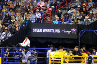 NFR RD Six Steer Wrestling