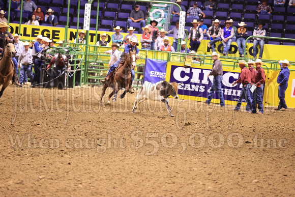 Monday Slack Steer Wrestling Bernard Girard LARMIE (300)