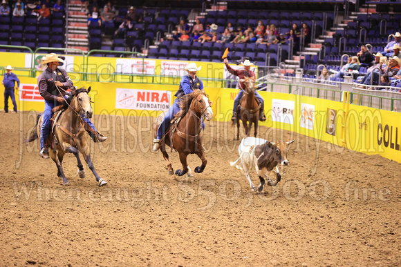 Monday Slack Steer Wrestling Bernard Girard LARMIE (299)