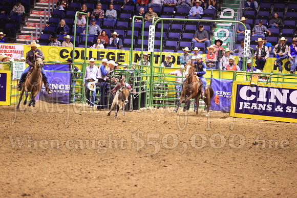 Monday Slack Steer Wrestling Bernard Girard LARMIE (301)