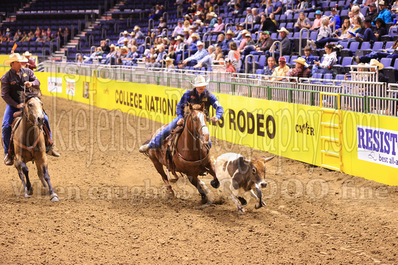 Monday Slack Steer Wrestling Bernard Girard LARMIE (297)