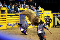 Round 2 Bull Riding (888)  Garrett Smith, Ground Assault, Stockyards