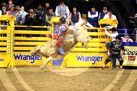 Round 2 Bull Riding (825)  Josh Frost, Velocity, Andrews