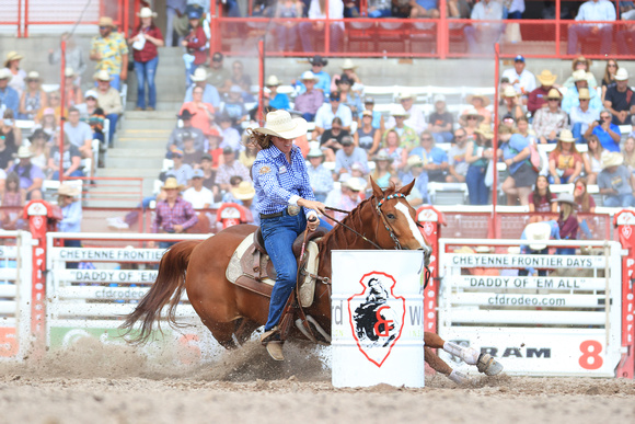 Cheyenne Short RD Barrel Racing (585)Andrea Busby, 17.13 seconds