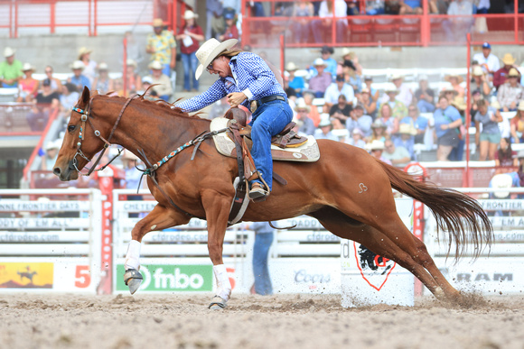 Cheyenne Short RD Barrel Racing (595)Andrea Busby, 17.13 seconds