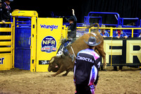 NFR RD Eight (4394) Bull Riding, Ky Hamilton, Soy El Fuego, Stockyards
