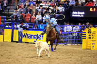 NFR RD ONE (3699) Tie Down Roping, John Douch