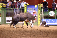 Friday Perf Bull Riding Fletcher Jowers SWTXJC No Justice(431)