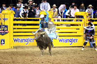 Round 6 Bull Riding (1430) Creek Young, Redwood, Stace Smith