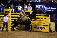 NFR RD Two (2511) Saddle Bronc , Brody Cress, Kitty Whistle, C5, Winner