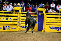 NFR RD ONE (5854) Bull Riding , Ruger Piva, Rico Suave, JC Kitaif