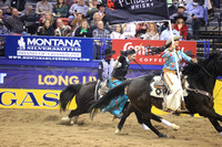 NFR RD ONE (1511) Bareback, Jess Pope, Victory Lap