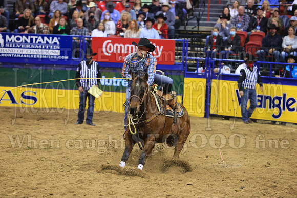 NFR RD ONE (4011) Tie Down Roping, Caleb Smidt