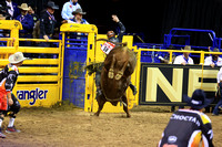 NFR RD Three (4363) Bull Riding , Parker Breding, Soy El Fuego, Stockyards