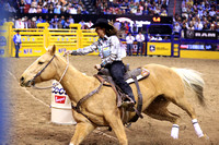NFR RD Three (3136) Barrel Racing , Jessica Routier