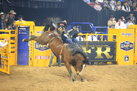 NFR Bareback Riding RD ONE