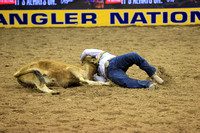 NFR RD Two (1171) Steer Wrestling , Riley Duvall