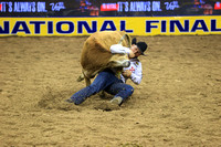NFR RD Two (1177) Steer Wrestling , Riley Duvall
