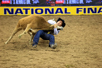 NFR RD Two (1176) Steer Wrestling , Riley Duvall